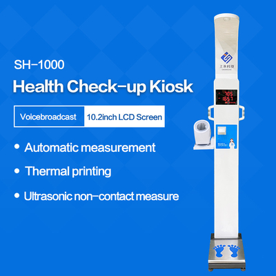 Ultrasonic Digital Height Weight Blood Pressure Scale Body Fat Analyzer Scale SH-1000