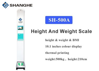 10.1 Inch HD LCD Display Body Composition Scale For Health Club