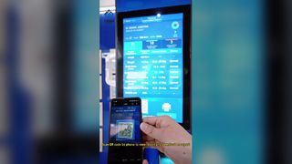Máquina de chequeo de salud de papel moneda con lector SH-V20 Nayax