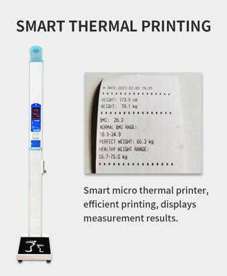 Coin 0perated Weighing Scale Ultrasonic Height Weight Body Balance