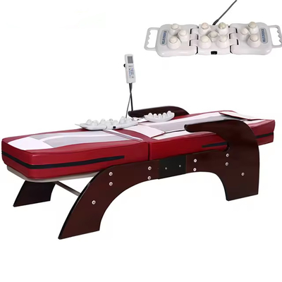 Korea Seragem Electric Massage Bed Body Acupressure Bed Jade Roller Stone Infrared Thermal Massage Bed In Massage Table