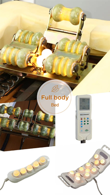 Korea Seragem Electric Massage Bed Body Acupressure Bed Jade Roller Stone Infrared Thermal Massage Bed In Massage Table