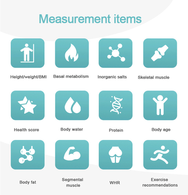 Body Scanner Machine for Gym Body Analyzer Machine Bioelectrical Impedance Body Composition Analyzer