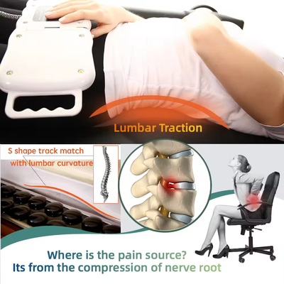 New Style Jade Roller Massage Bed Salon Furniture Far Infrared Heating Therapy Chiropractic Table