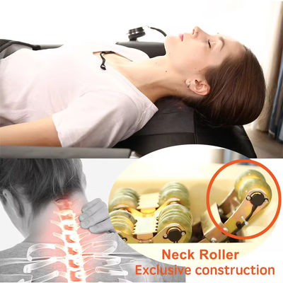 Thermal Korea Music Jade Massage Bed Hot Stone Rolling Therapeutic Electric Heating Spine Care Infrared Massage Bed