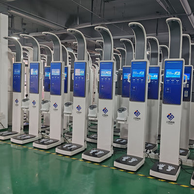 Medical Electronic Height Weight Bmi Blood Pressure Fat Machine with Printer