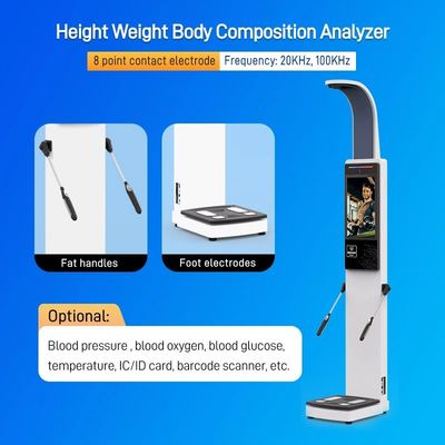 SH-V19F Body Scanner 3d BMI Height Weight Measurement Analysis Machine for Sport Center/fitness Center