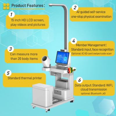 Multi-functions Digital Height Weight Scale for Hospital