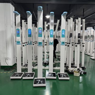 Ultrasonic Coin Operated Height Weight Bmi Vending Machine