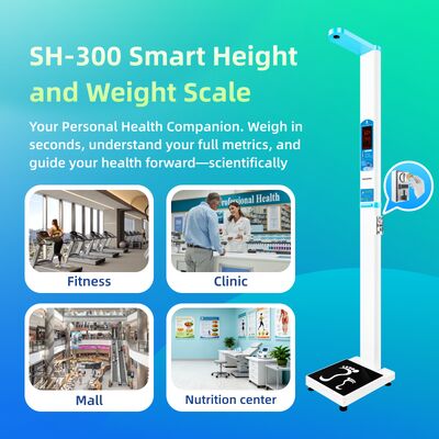 Coin-Operated Coin Operated Weight Scale Smart Height Weight Scale LED Display OEM Customizable Medical Scale