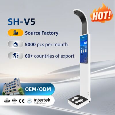 Health Body Scale with Height Weight Bmi Weighing for Pharmacy Clinic