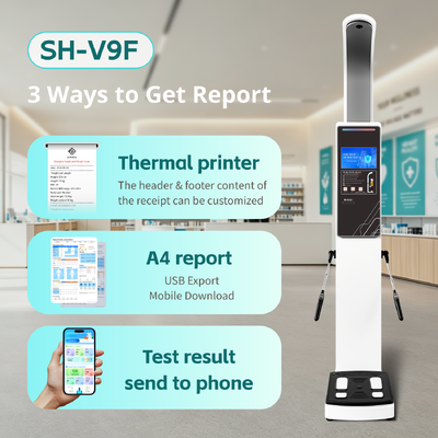 Fitness Center Use Body Composition Analysis Fat Scanner for BMI Body Fat and Muscle Scan Body Analyzer OEM Body Analyzer