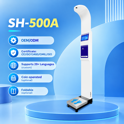 Iso Certification Intelligent Height and Weight Scale Machine with Thermal Printer