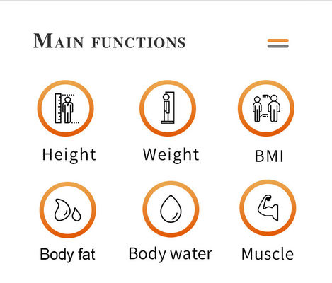 BMI Body Fat Measuring Personal Weigh Scales Coin Operated Digital Body Height and Weight BMI Scale with Thermal Printer