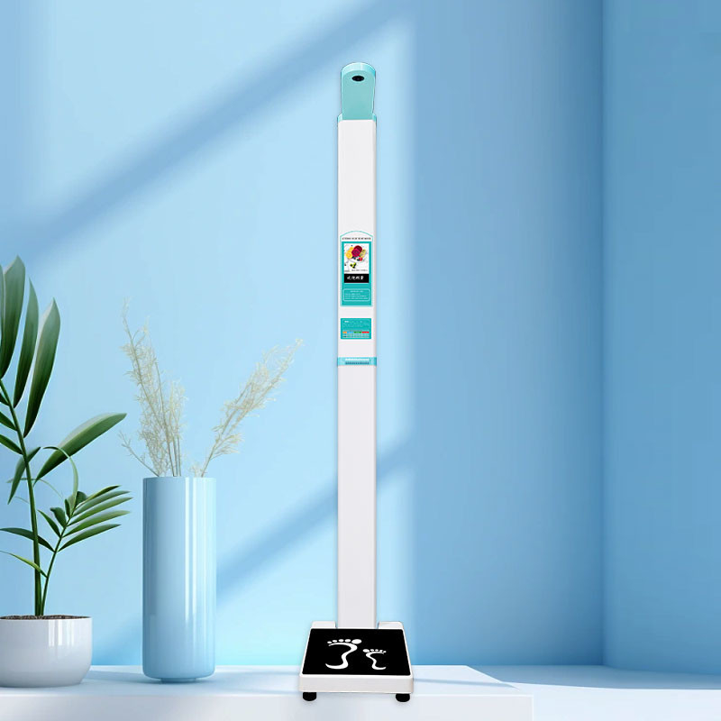 Hospital Human Height and Weight Scale Balance with BMI Function