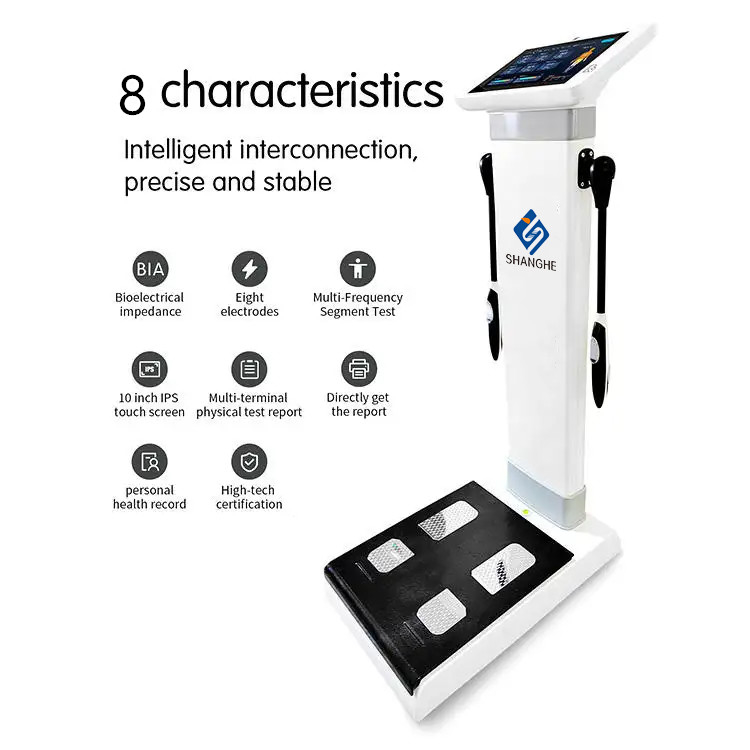 Intelligent Body Composition Analyzer Fat Analysis Machine by Bioelectrical Impedance