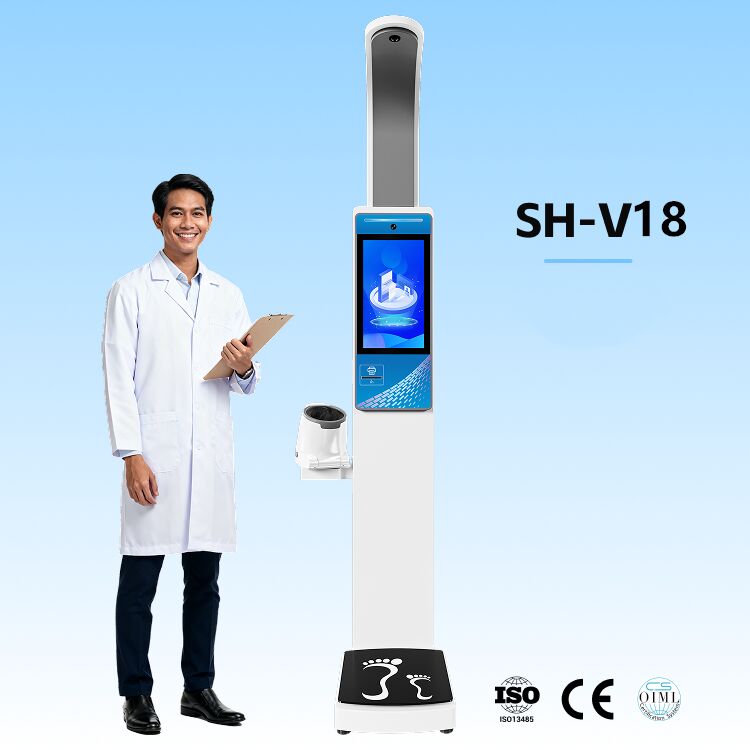 SH-V18 Blood Pressure Measuring Device Oximeter Blood Oxygen Weight and Height Measuring Machines