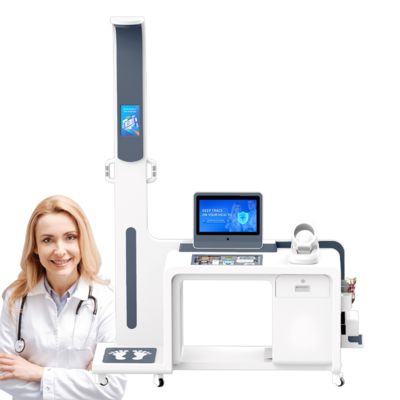 SH-T17 Quiosco médico Estación de control de salud todo en uno