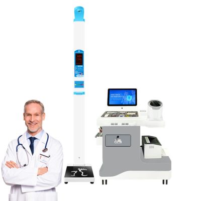 Quiosco de salud inteligente para chequeo médico todo en uno