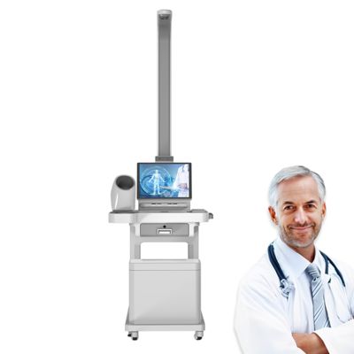 Pantalla táctil multifuncional de 15 pulgadas Analista de salud médica inteligente Quiosco de control