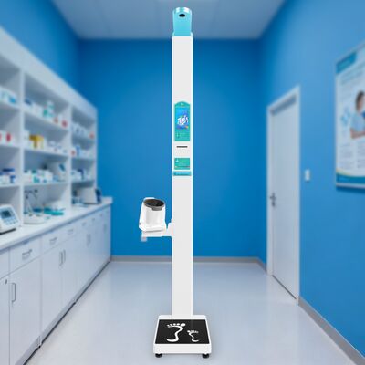 Báscula electrónica ultrasónica para altura y peso, presión arterial, IMC