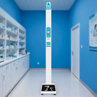 Máquina ultrasónica de IMC de peso y altura que funciona con monedas