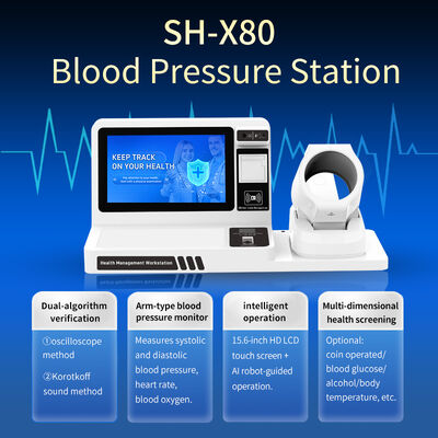 ODM OEM Monitor de presión arterial digital Medición de frecuencia cardíaca Hospital Farmacia Máquina electrónica de presión arterial
