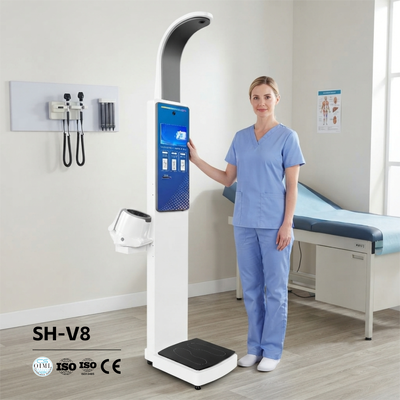 Monitor de presión arterial Escala inteligente de altura y peso Pantalla táctil de medición del ritmo cardíaco